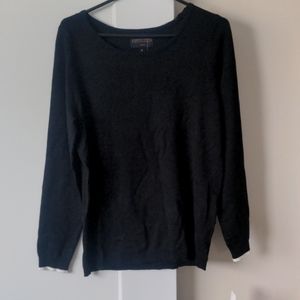 Black pullover with tags